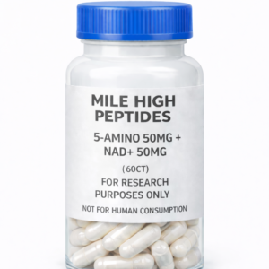 5-Amino 50mg + NAD+ 50mg | Capsules Blend (100mg Total) 60ct