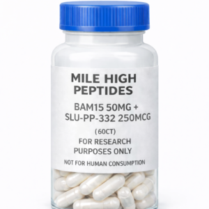 BAM15 50mg + SLU-PP-332 250mcg| Capsules Blend 60ct